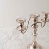 Trinity Vintage Silver Candelabra