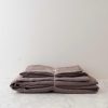 Mocha Linen Duvet Cover Set – King