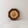 Ruby Vintage Floral Artwork