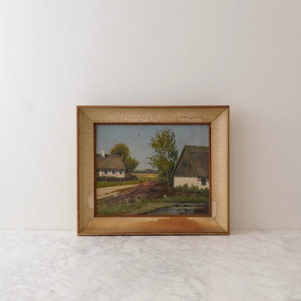 Hillside Vintage Original Artwork