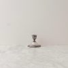 Piper Vintage Silver Candle Holder