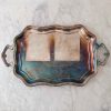 Ruby Vintage Silver Tray